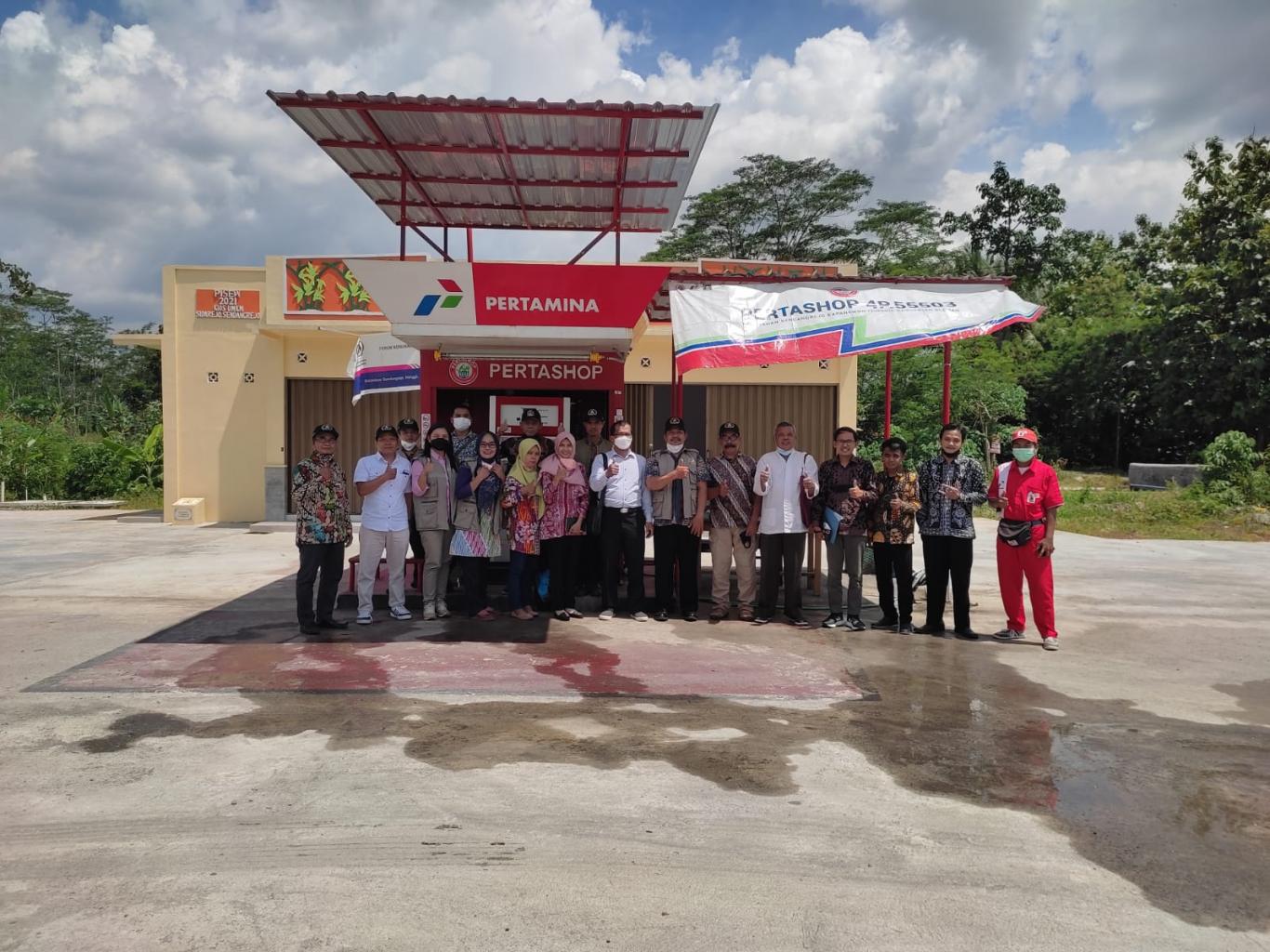 Study Banding “PERTASHOP” dari Kalurahan Wonokerto