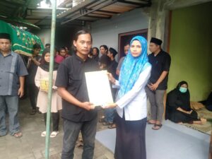 Penyerahan Akta Kematian Atas Nama MURDIMAN