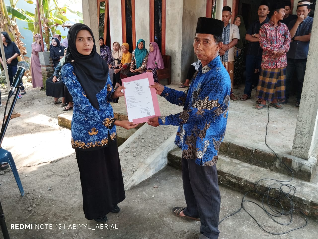 Penyerahan Akta Kematian NGADINEM