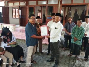 Penyerahan Akta Kematian Atas Nama SAYUTINEM
