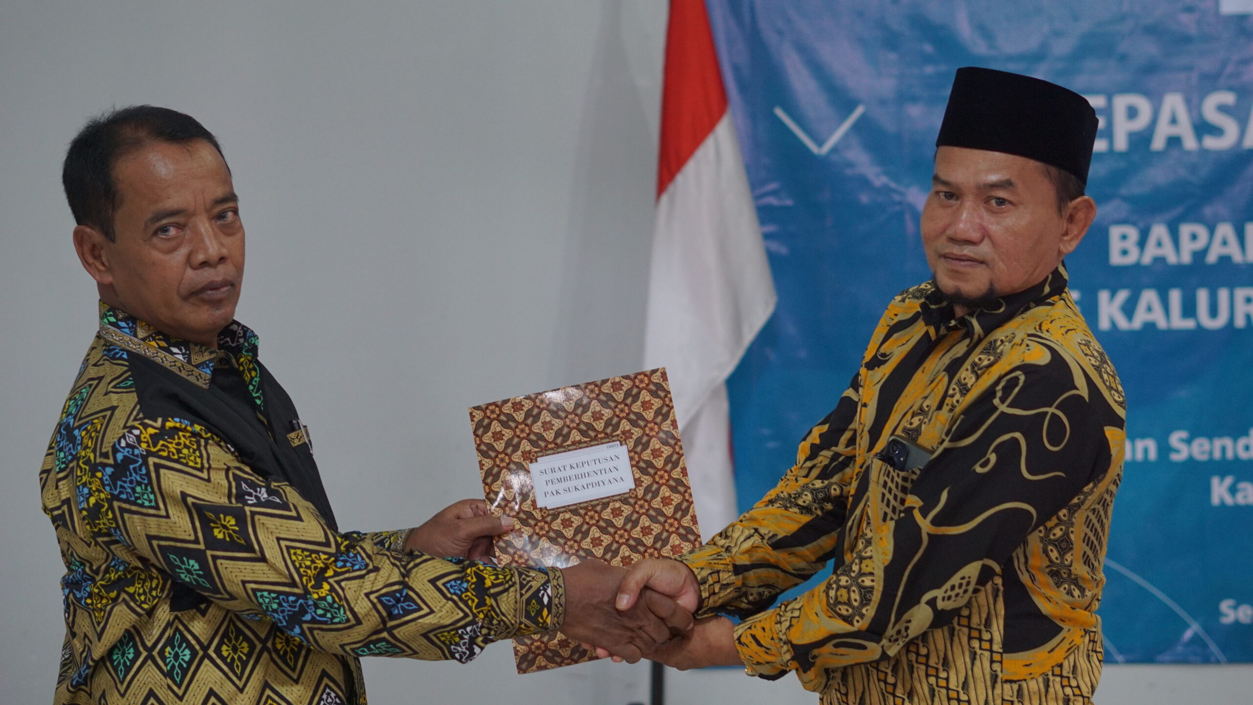 Pelepasan Purna Tugas Staf Kalurahan Sendangrejo