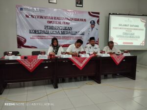 Musyawarah Kalurahan Khusus (Muskalsus) Pembentukan Koperasi Merah Putih Kalurahan Sendangrejo