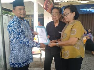 Penyerahan Akta Kematian Atas Nama C. SUWALTI