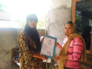 Penyerahan Akta Kematian Atas Nama SUMARTO