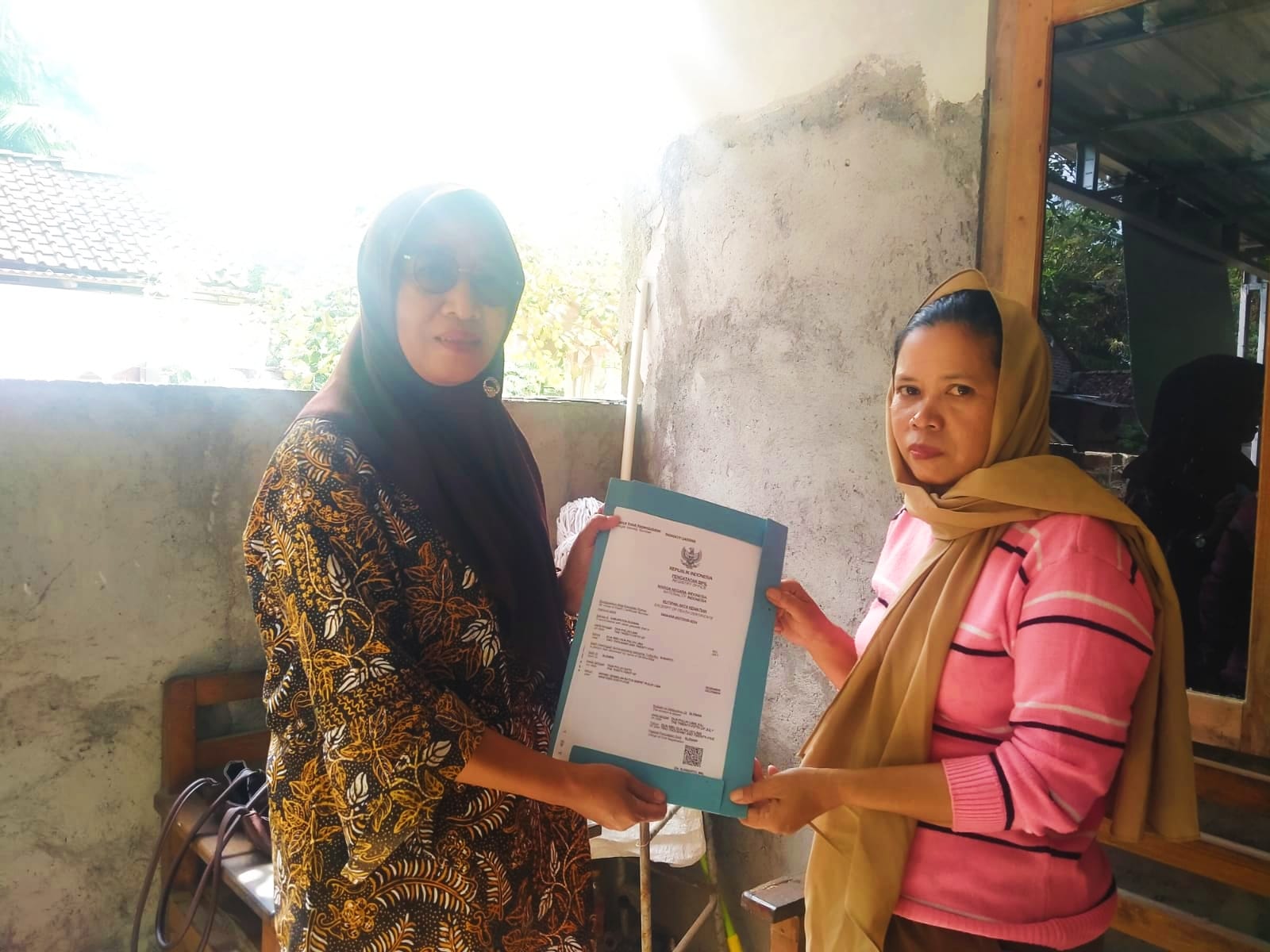 Penyerahan Akta Kematian Atas Nama SUMARTO