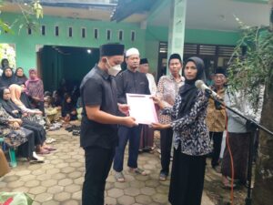 Penyerahan Akta Kematian Atas Nama ALIP