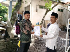 Penyerahan Akta Kematian Atas Nama NY. WASIS
