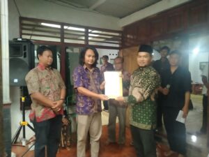 Penyerahan Akta Kematian Atas Nama SLAMET MARKUS