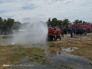 Peningkatan Kapasitas SATLINMAS Kalurahan Sendangrejo Hari Kedua