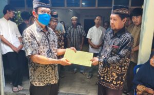 Penyerahan Akta Kematian Atas Nama SATINEM