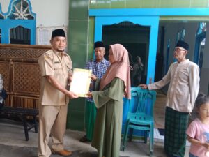 Penyerahan Akta Kematian Atas Nama SARTO DIHARJO SARIP