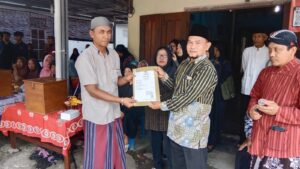 Penyerahan Akta Kematian Atas Nama SUDIMAN