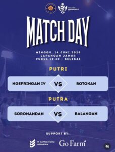 Pertandingan Ketujuh Piala Lurah Sendangrejo Tahun 2026