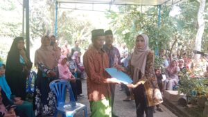 Penyerahan Akta Kematian Atas Nama HENI MARYATI