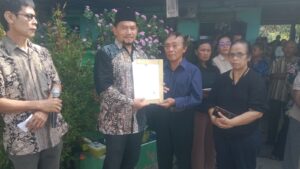 Penyerahan Akta Kematian Atas Nama SAMIDI