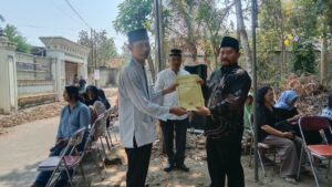 Penyerahan Akta Kematian Atas Nama SUMARDJO H.S.